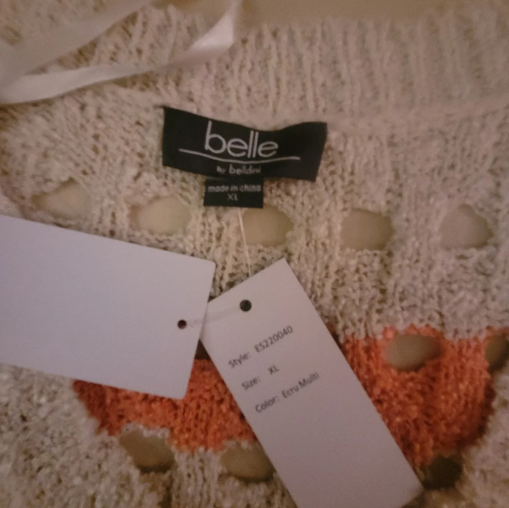 Belldini sweater Belle sz xl - Picture 3 of 4